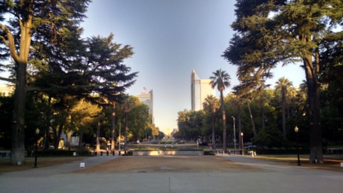 Sacramento Capitol Drive looking west