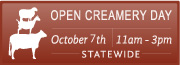 Open Creamery Day Octobe7th 2018